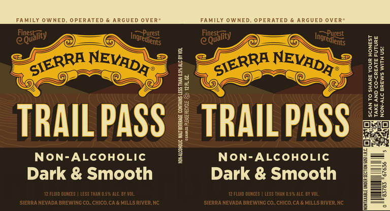 2026 Sierra nevada Trail Pass Dark & Smooth 12-oz Cans