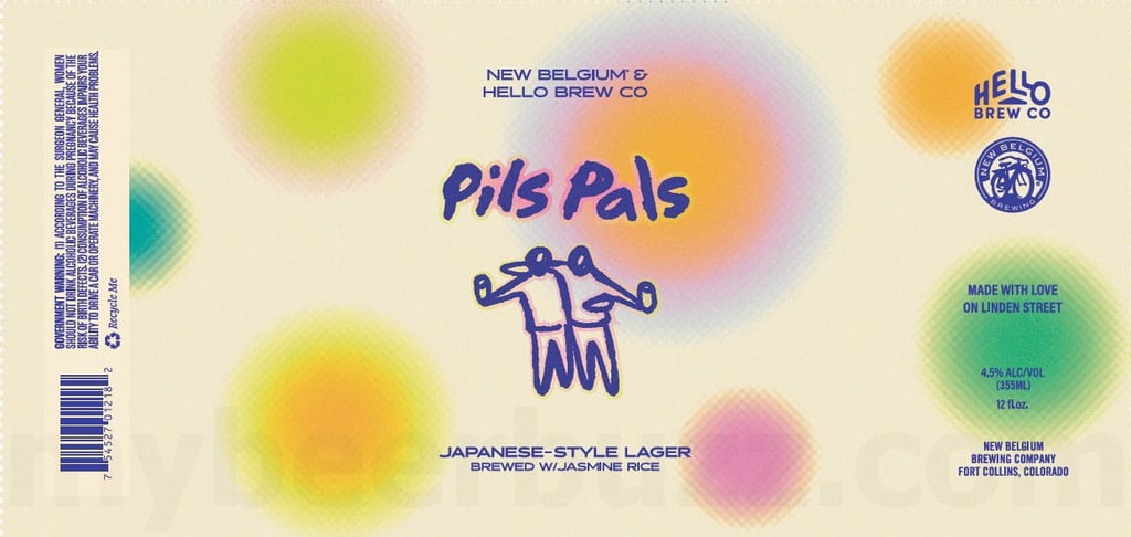 New Belgium & Hello Brew Co Team Up For Pils Pals