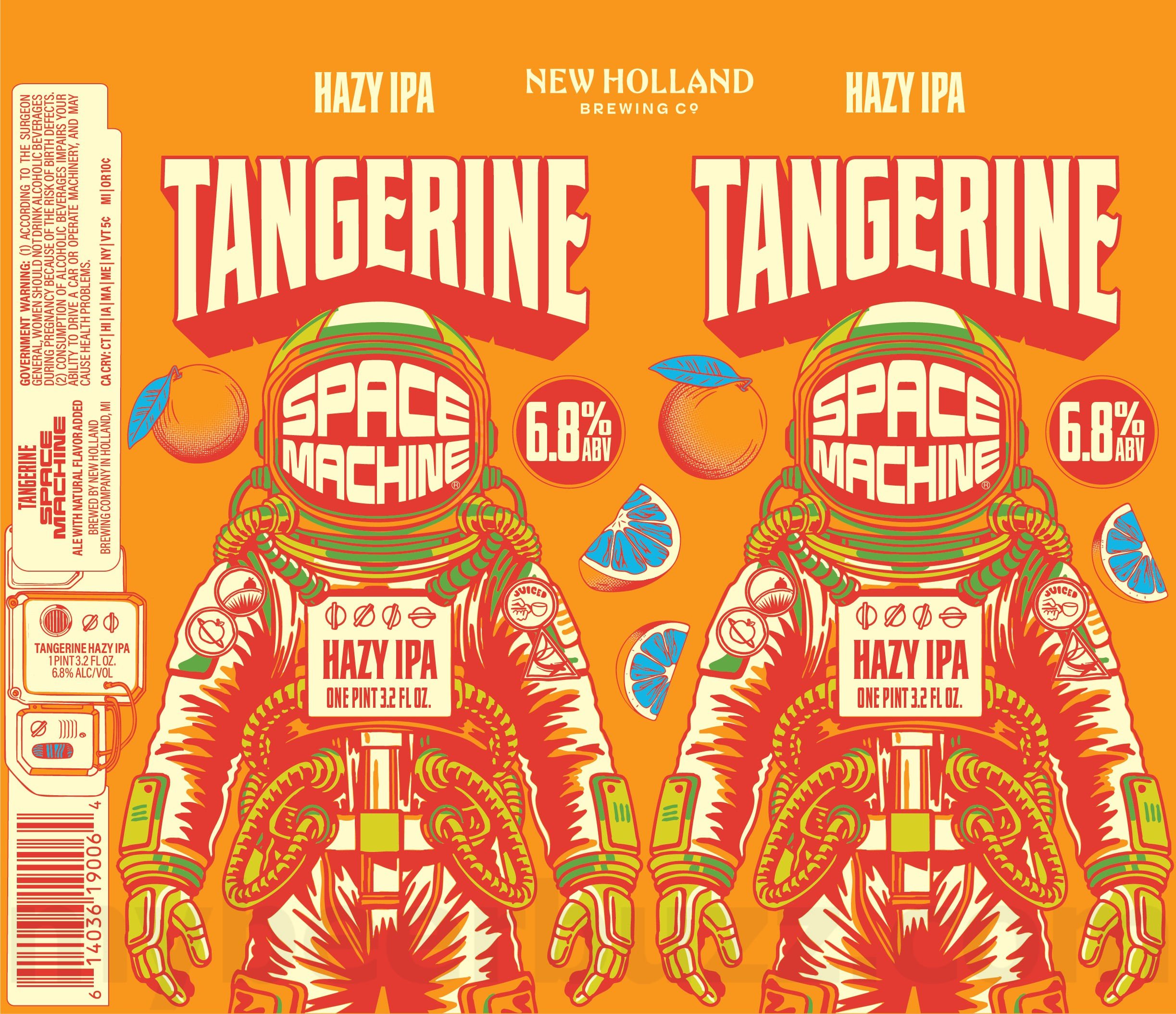 2026 New Holland Tangerine Space Machine 19.2-oz Cans