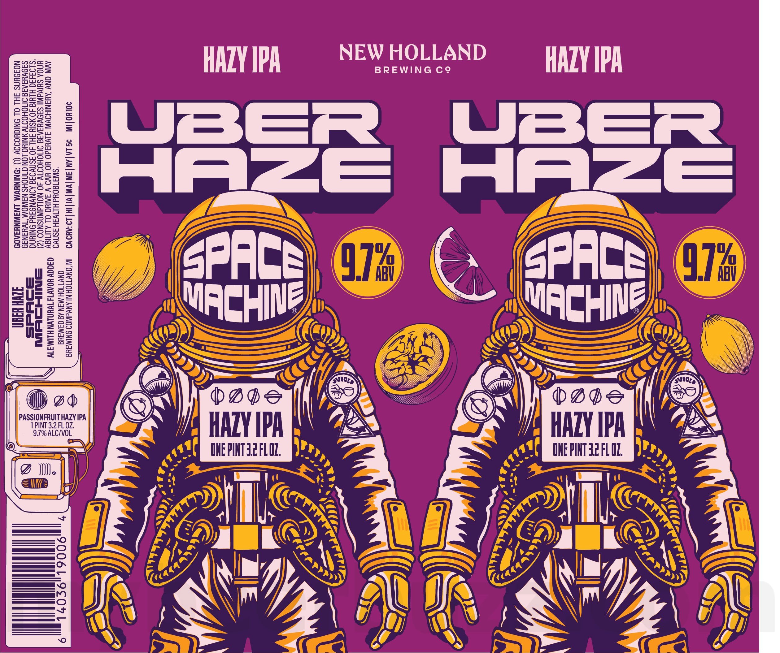 2026 New Holland Uber Haze Space Machine 19.2-oz Cans