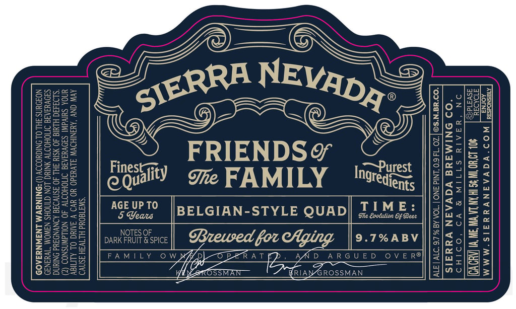 Sierra Nevada Belgian-Style Quad Coming To the Friends Of The Family Series