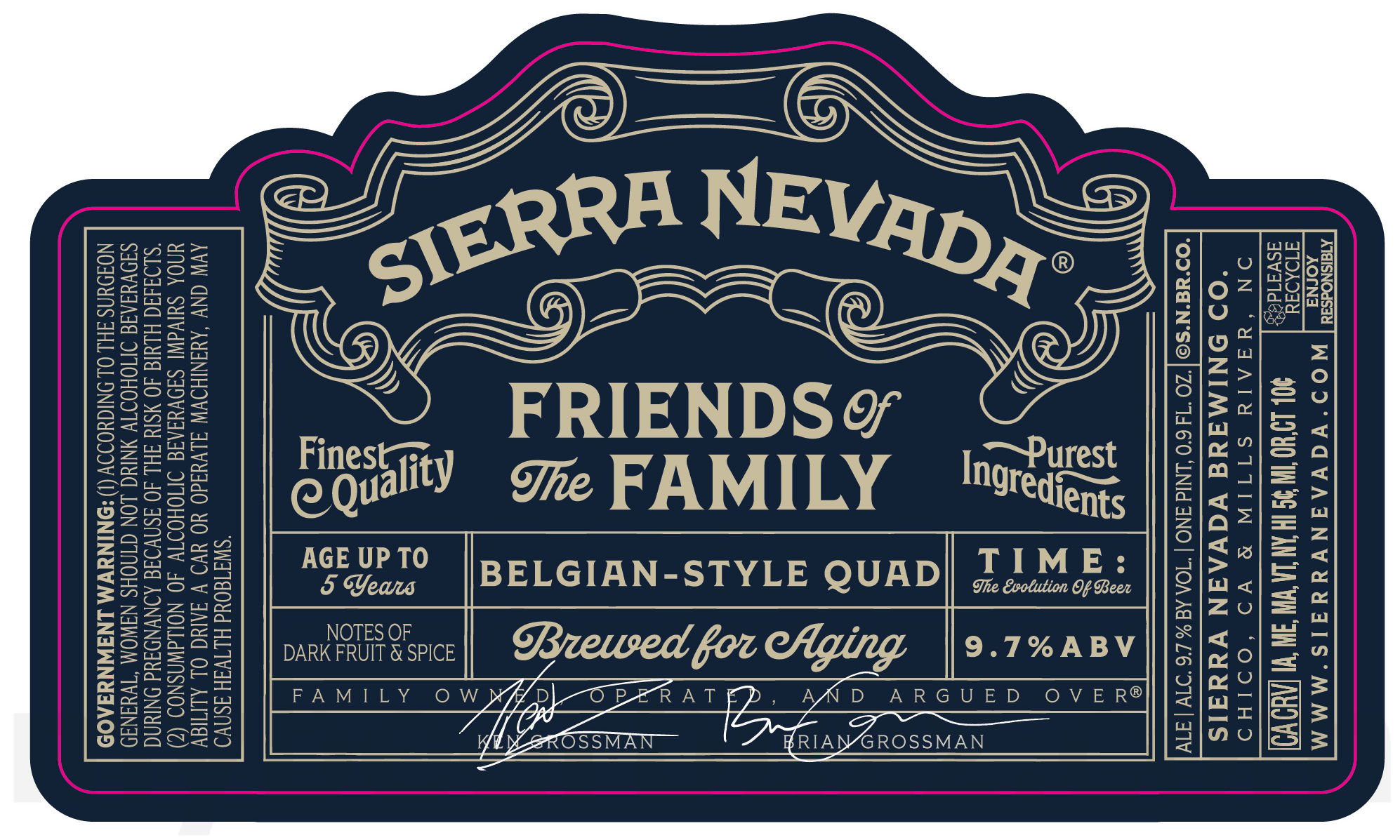 2026 Sierra nevada Friends Of The Family Belgian-Style Quad 16.9-oz Bottles