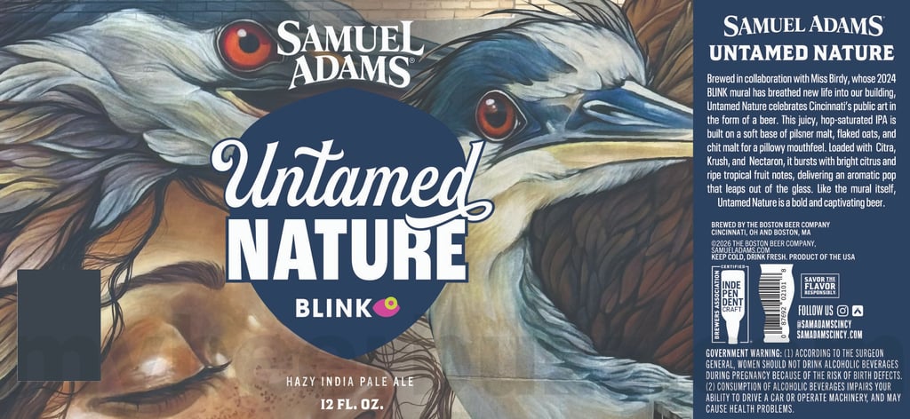 Samuel Adams Cincinnati Collaborating With Miss Birdy On Untamed Nature