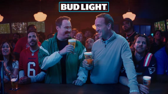 Shane Gillis And Peyton Manning Do Anything For A Bud Light On Gameday In New Spots Kicking Off The 2026 Nfl Season
