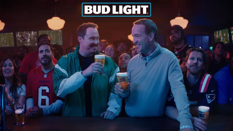 Shane Gillis And Peyton Manning Do Anything For A Bud Light On Gameday In New Spots Kicking Off The 2026 Nfl Season