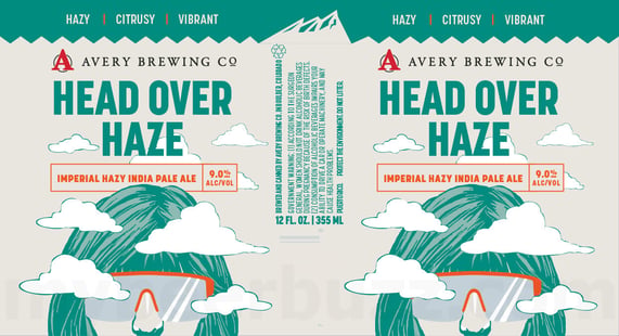 2026 Avery Brewing Head Over Haze 12-oz Cans
