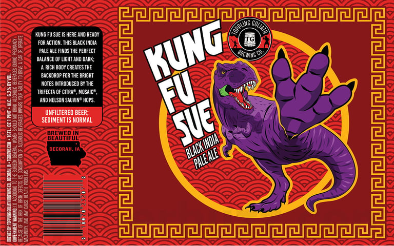 2026 Toppling Goliath Kung Fu Sue 16-oz Cans