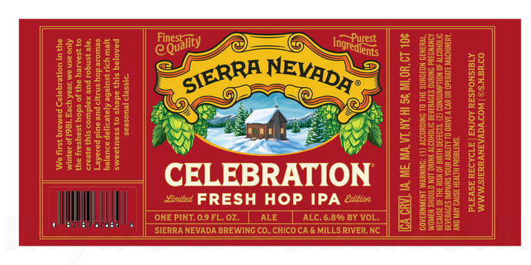 2026 Sierra nevada Celebration 16.9-oz Bottles