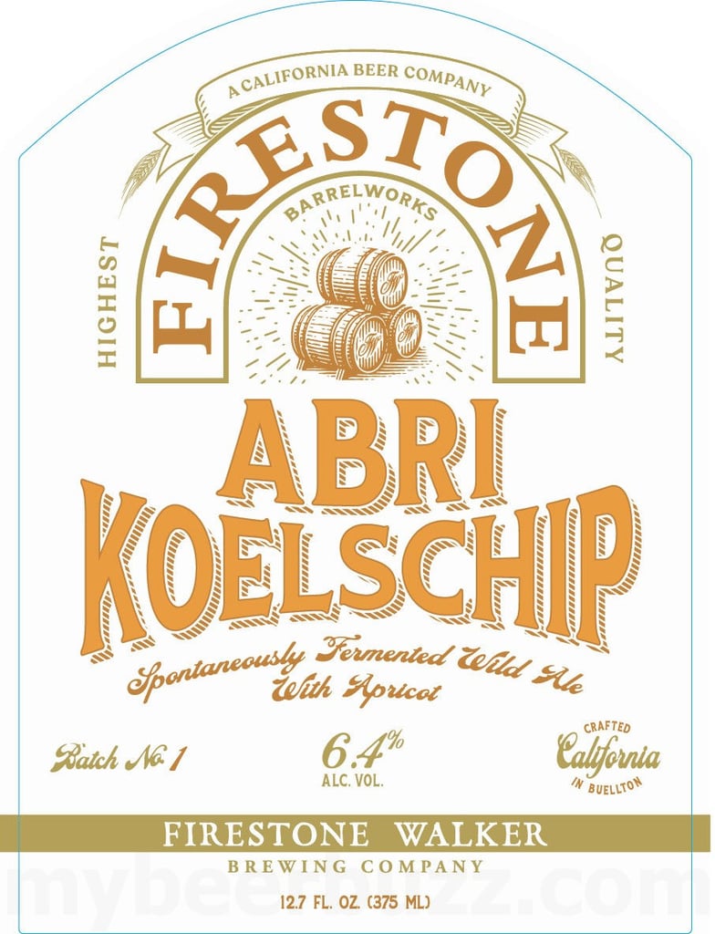Firestone Walker Adding Abrikoelschip Apricot Wild Ale