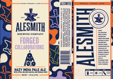 AleSmith & Omnipollo Team Up For Forged Collaborations Hazy IPA