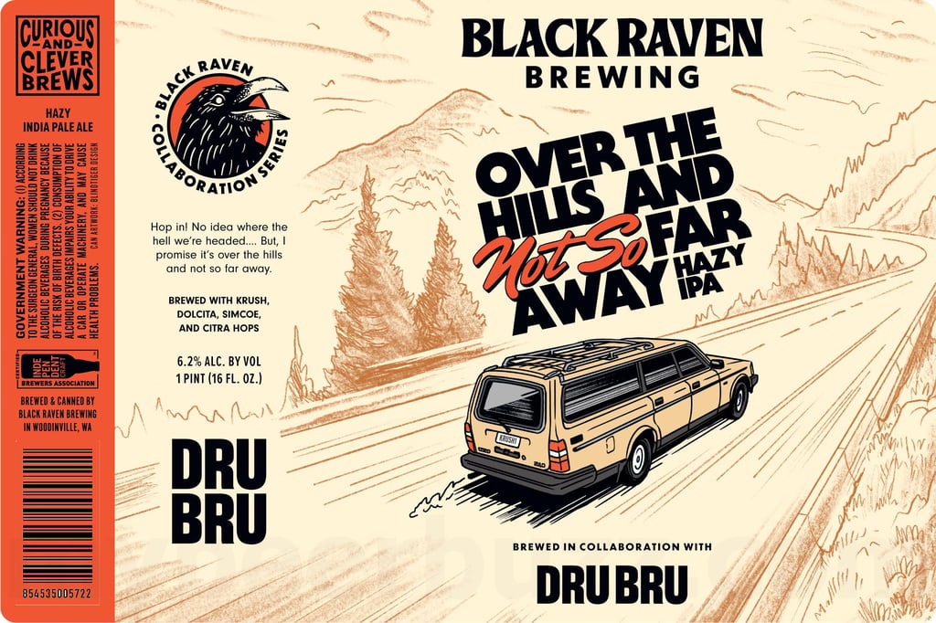 Black Raven and Dru Bru Team Up for Over The Hills And Not So Far Away