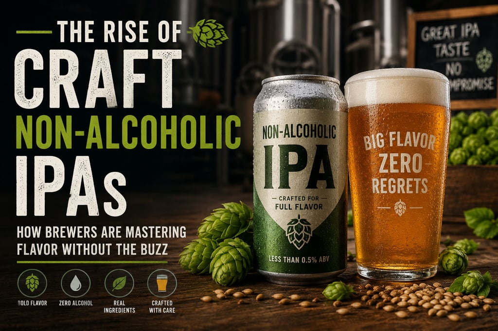 The Rise of Craft Non-Alcoholic IPAs: How Brewers Are Mastering Flavor Without the Buzz