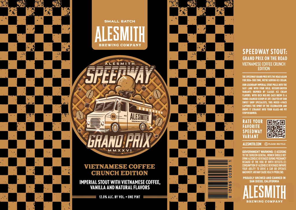 AleSmith Reveals Four New Speedway Stout Grand Prix MMXXVI Variants
