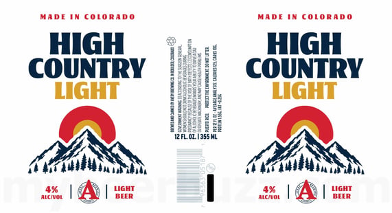 2026 Avery High Country Light 12-oz Cans