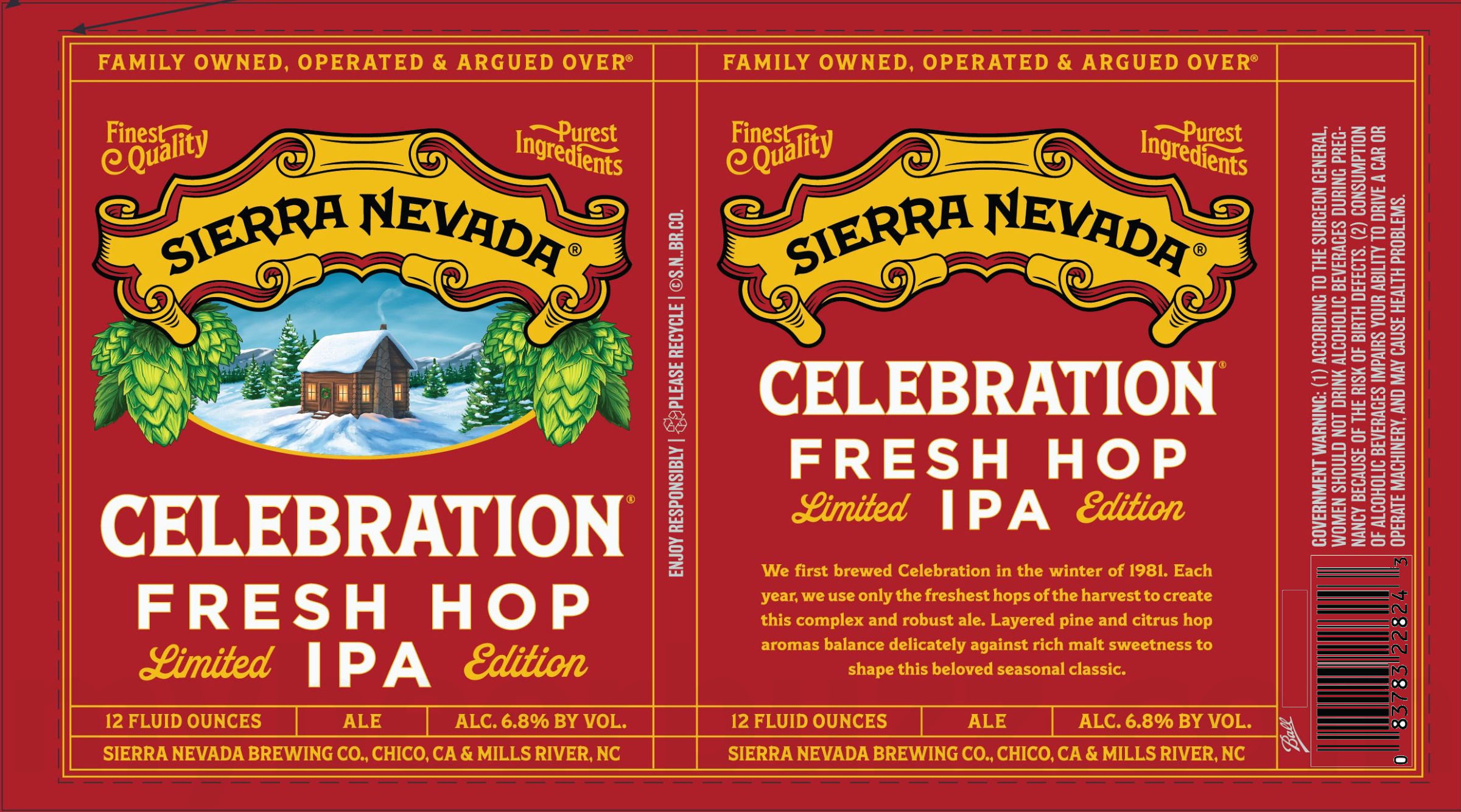 Sierra Nevada Celebration Returning For 2026 in 16.9-oz Bottles 10 2026 Sierra nNvada Celebration 12-oz Cans