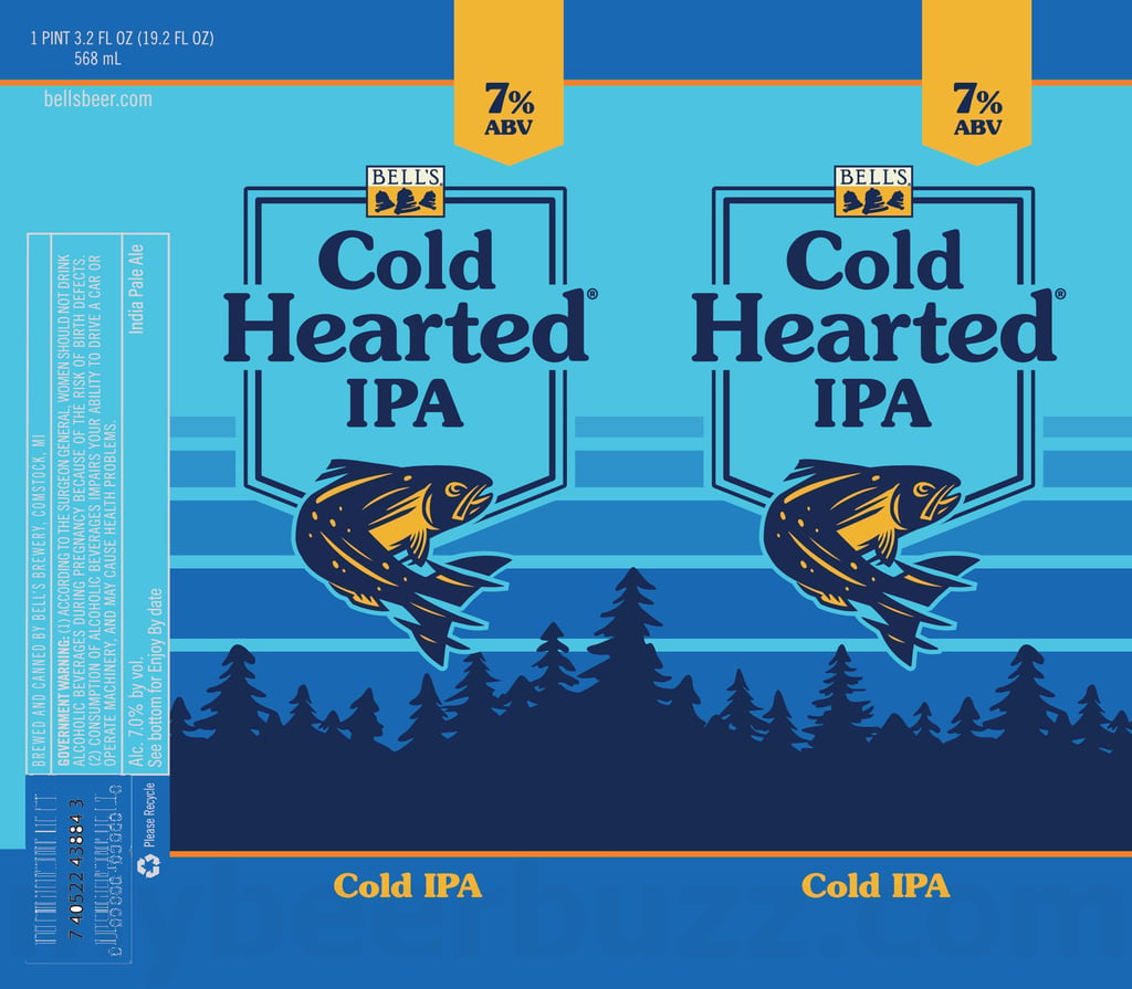 Bell’s Cold Hearted IPA Moving to 19.2-oz Tallboy Cans