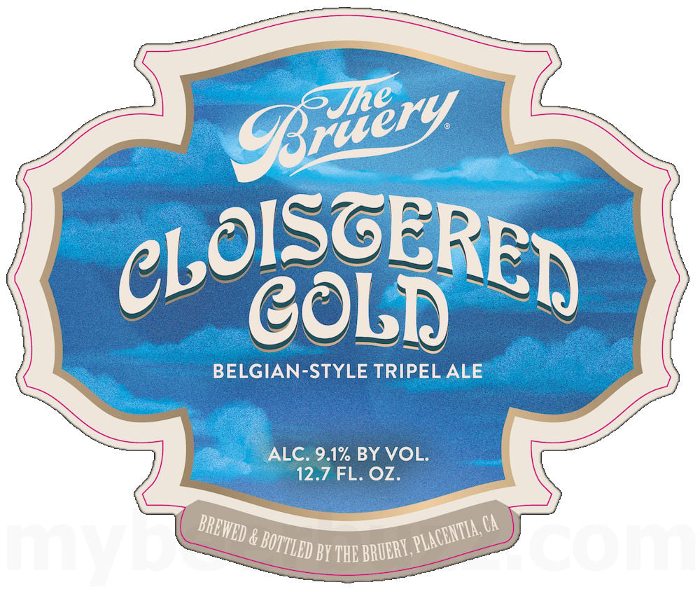 The Bruery Adding Cloistered Gold Tripel 20 The Bruery Cloistered Gold