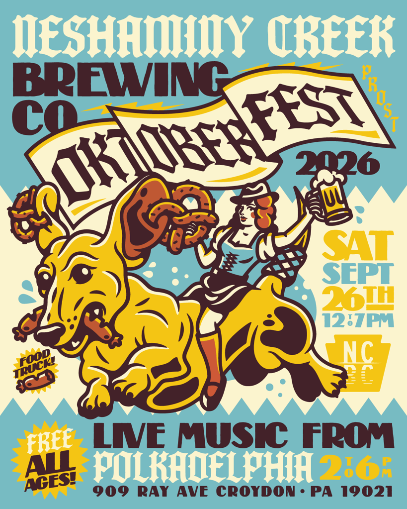 Neshaminy Creek Brewing Oktoberfest Celebration Coming September 26