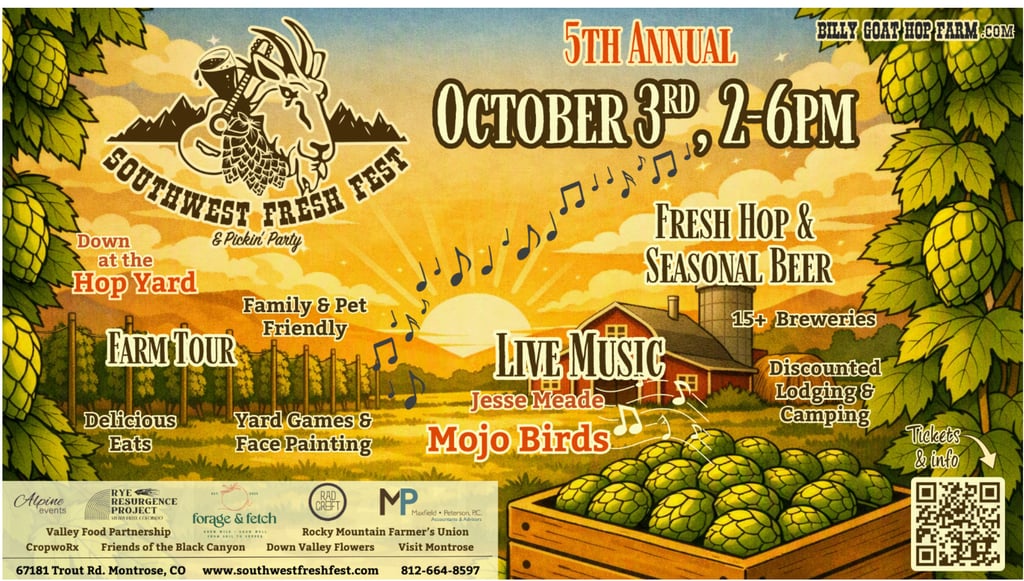 Southwest Fresh Fest At Billy Goat Hop Farm Returns For Year Five