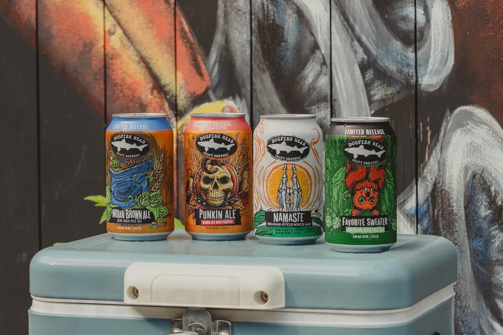Dogfish Head Announces Lineup of Fall-Favorite Beverages