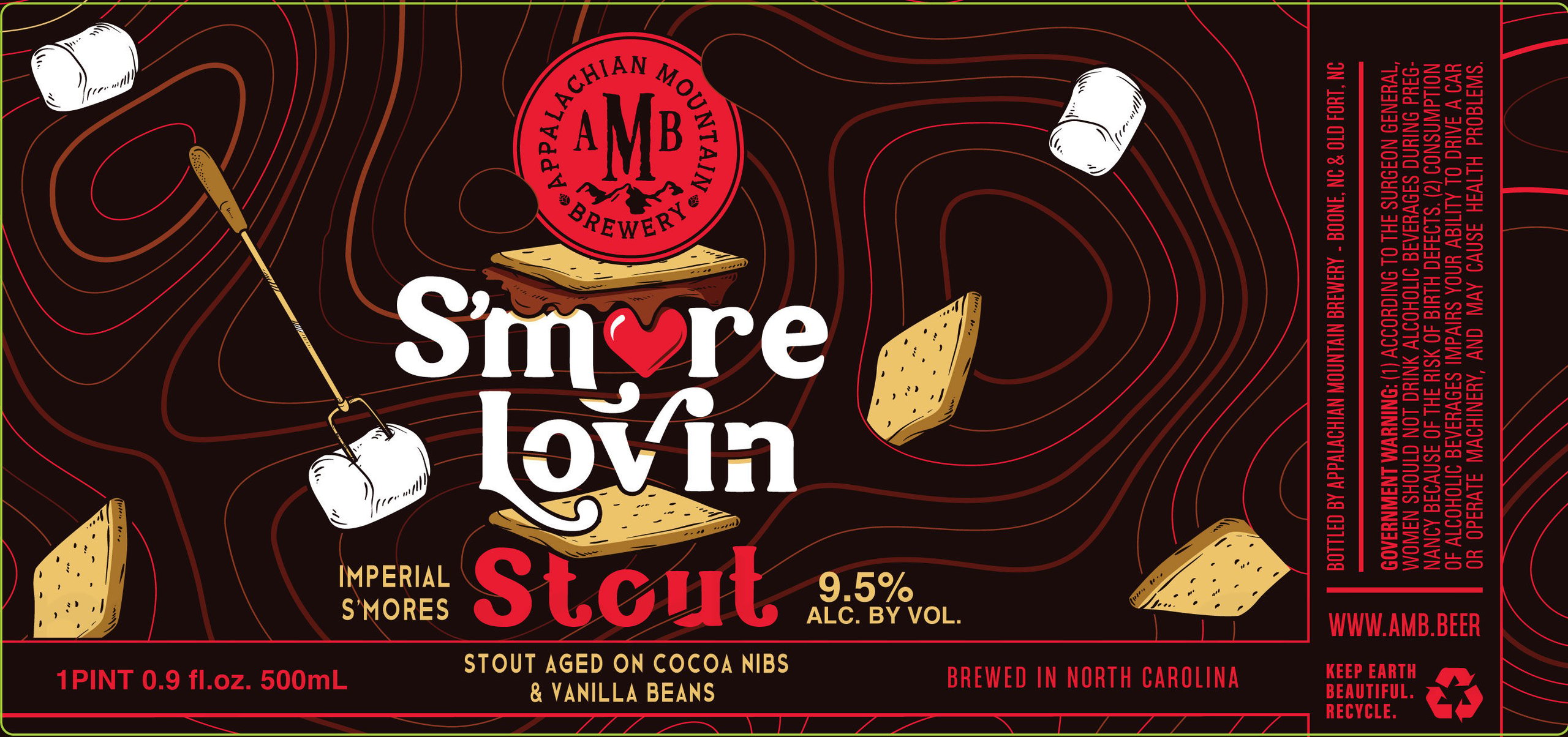 Appalachian Mountain Brewery Reveals 2 Amazing New Stouts 8 Appalachian Mountain Brewery S'More Lovin Stout