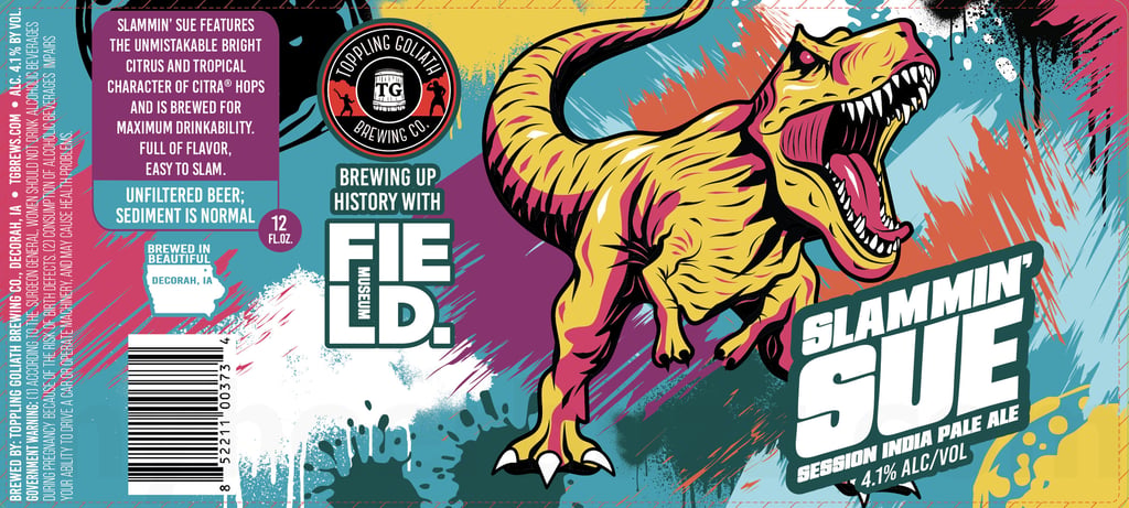 Toppling Goliath Adding Slammin’ Sue Session IPA