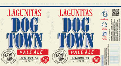 Lagunitas DogTown Pale Ale Returning In 12-oz Cans