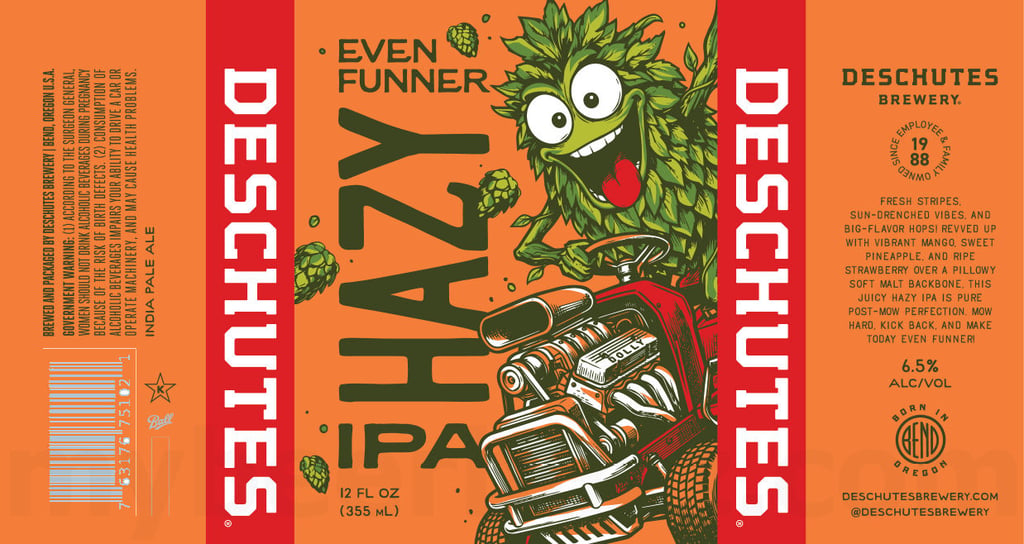 Deschutes Even Funner Hazy IPA & Helles-Style Lager
