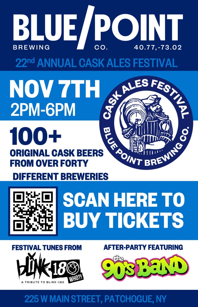 Blue Point Brewing Cask Ales Festival
