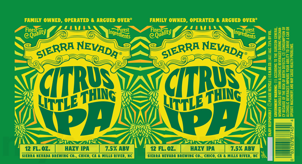 Sierra Nevada Citrus Little Thing IPA Coming To 12-oz Cans