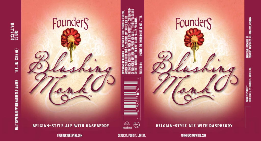 Founders Blushing Monk Returning Soon In 12-oz Cans 11 Founders Blushing Monk