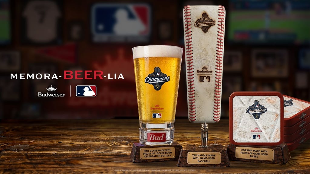 Budweiser Celebrates 150 Years And Milwaukee’s First-Ever World Series Championship With Memorabeerlia, A Limited-Edition Collection Of Mlb-Authenticated World Series Collectibles