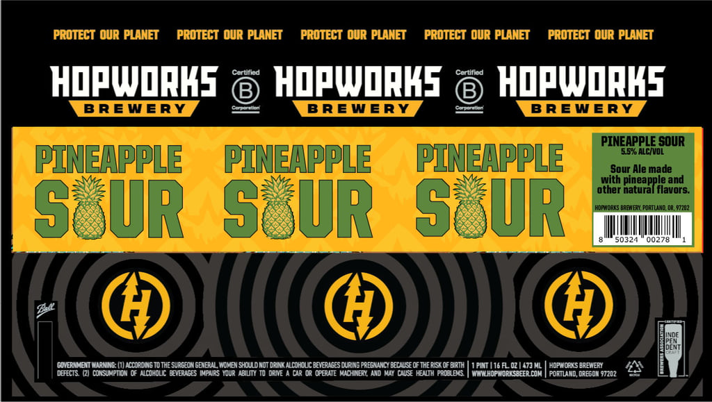 Hopworks Pineapple Sour Coming To Cans
