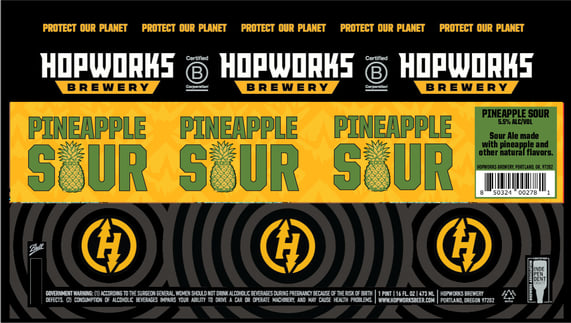 Hopworks Pineapple Sour