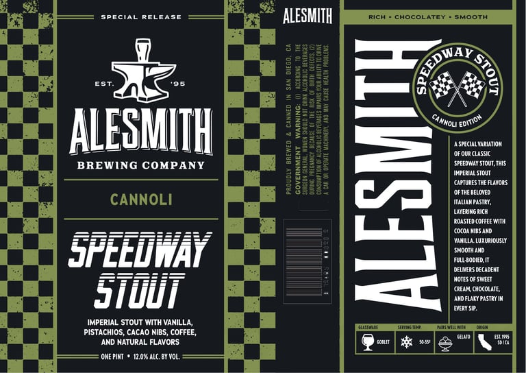 AleSmith Speedway Stout Cannoli