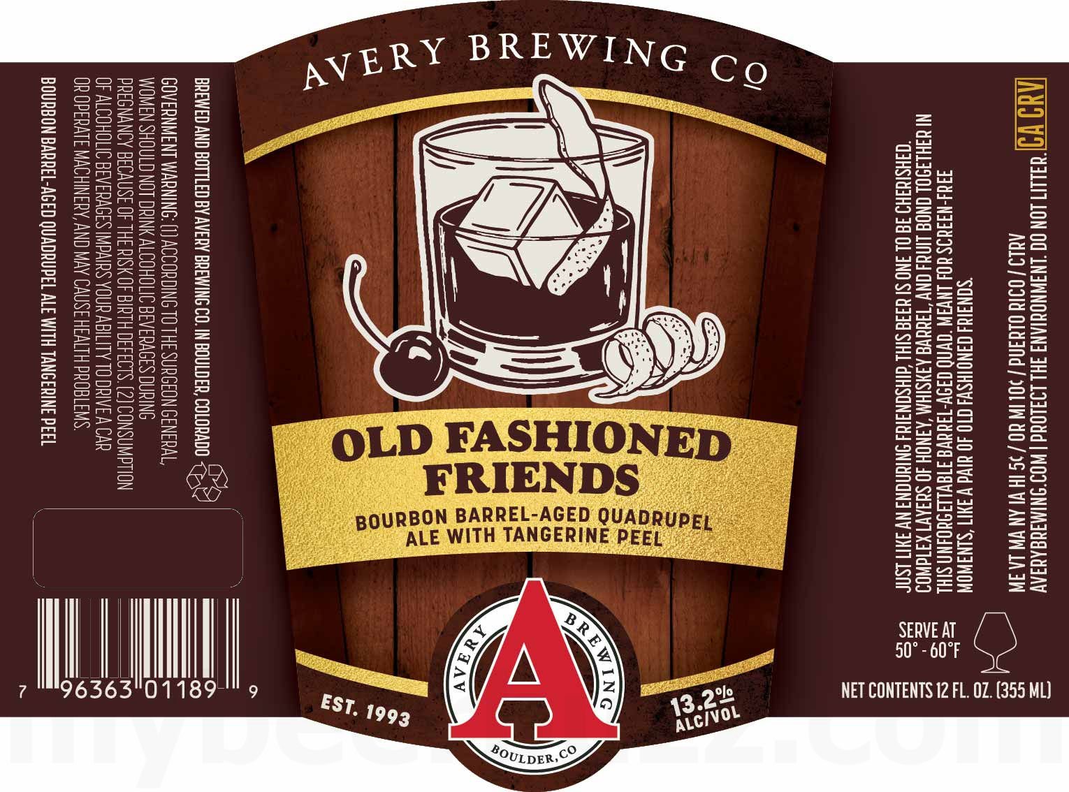 Avery Brewing Old Fashioned Friends