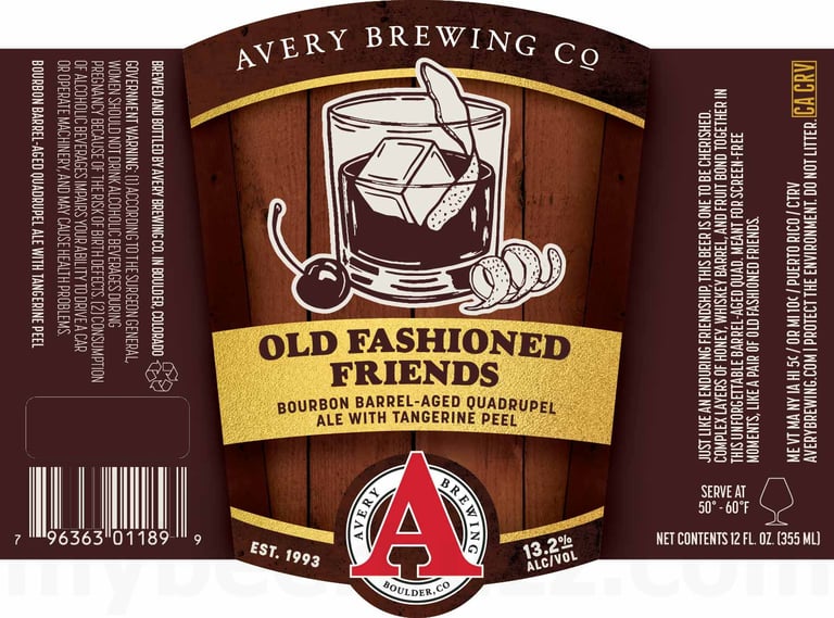Avery Brewing Old Fashioned Friends