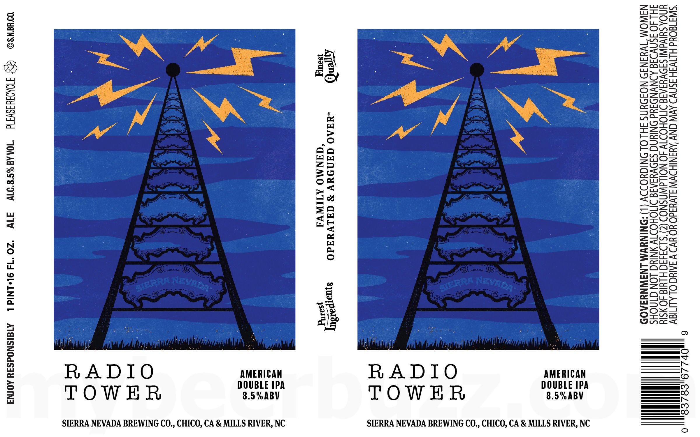 Sierra Nevada Radio Tower