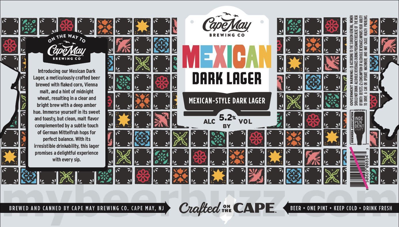 Cape May Mexican Dark Lager