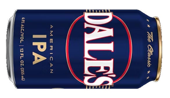 2025 Oskar Blues Dale's American IPA 12-oz Cans Sideways