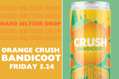 River Horse Releasing Orange Crush Bandicoot Hard Seltzer