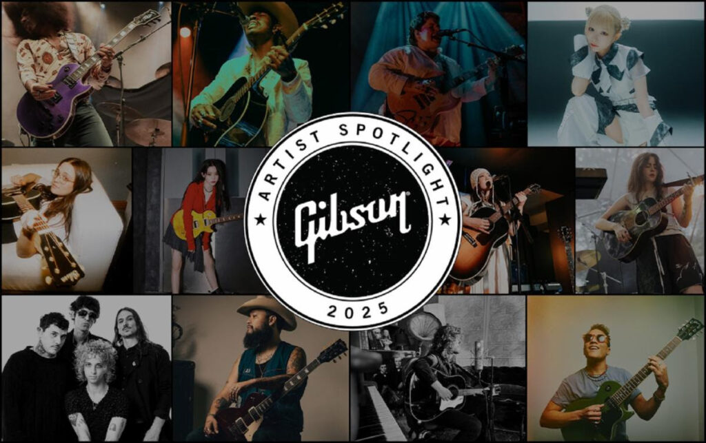 Gibson Announces Artist Spotlight Musicians for 2025
