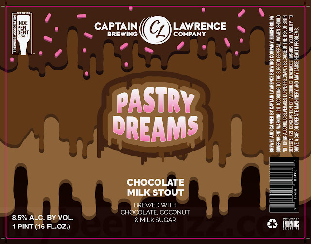 Captain Lawrence Working On Pastry Dreams, Premium Lager, Sittin’ Plush, Mandatory Training & Citra Dreams