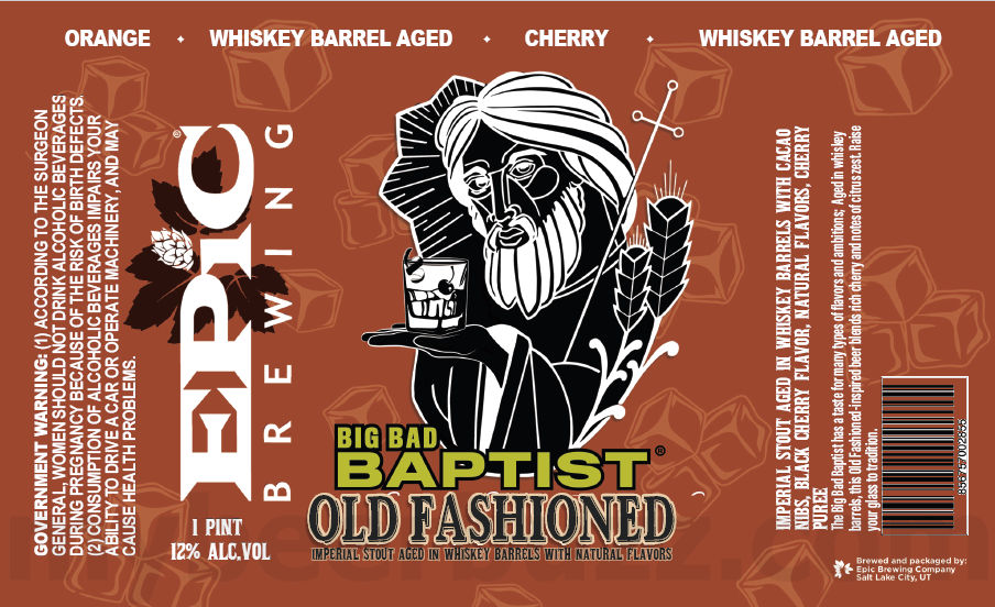 Epic Adding Big Bad Baptist Old Fashioned & Big Bad Baptist Chocolate Banana