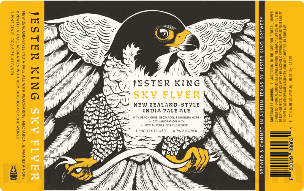 Jester King Adding Sky Flyer, Icegrip, 100o & Mama Luna