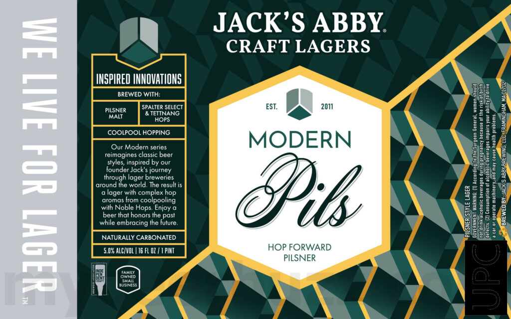 Jack’s Abby Working On Modern Pils, Modern Märzen, Steffi Chaf & Modern Hefe