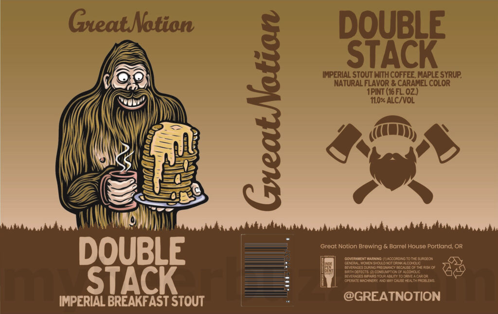 Great Notion Adding Double Stack, The Bear, Stamper Stout, Over Ripe, Over Ripe Fruit In The Can, JB & Pigtail