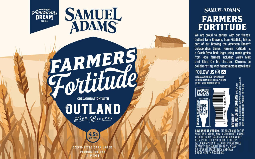 Samuel Adams & Outland Farm Brewery Collaborate On Farmers Fortitude / 02130 Jamaicaway