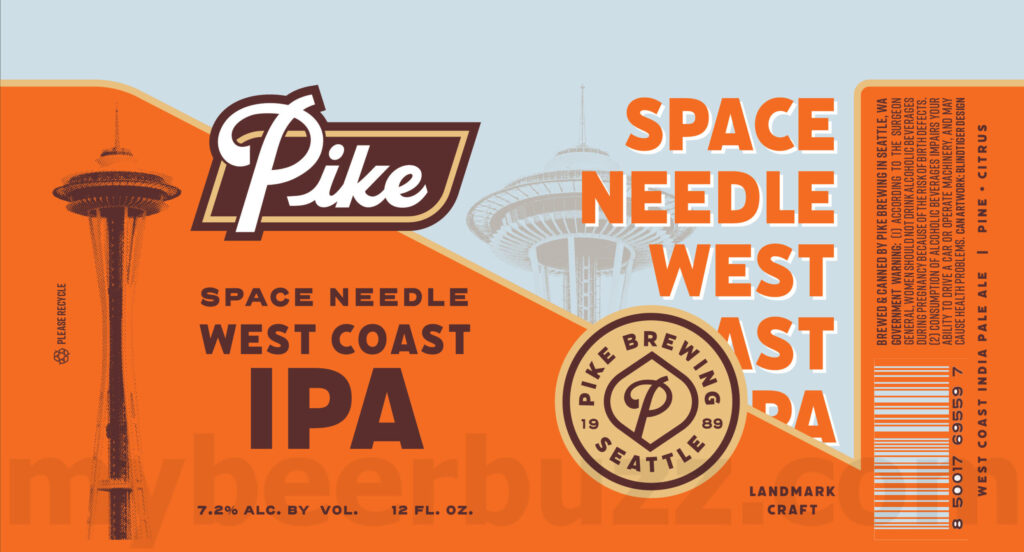 Pike Updating Space Needle West Coast IPA, Kilt Lifter Scotch Ale, Post Alley Pils, Ol’ Crimson Legendary Lager, Monk’s Uncle Tripel Ale, Fresh Hop Space Needle IPA & Uptown Hazy IPA