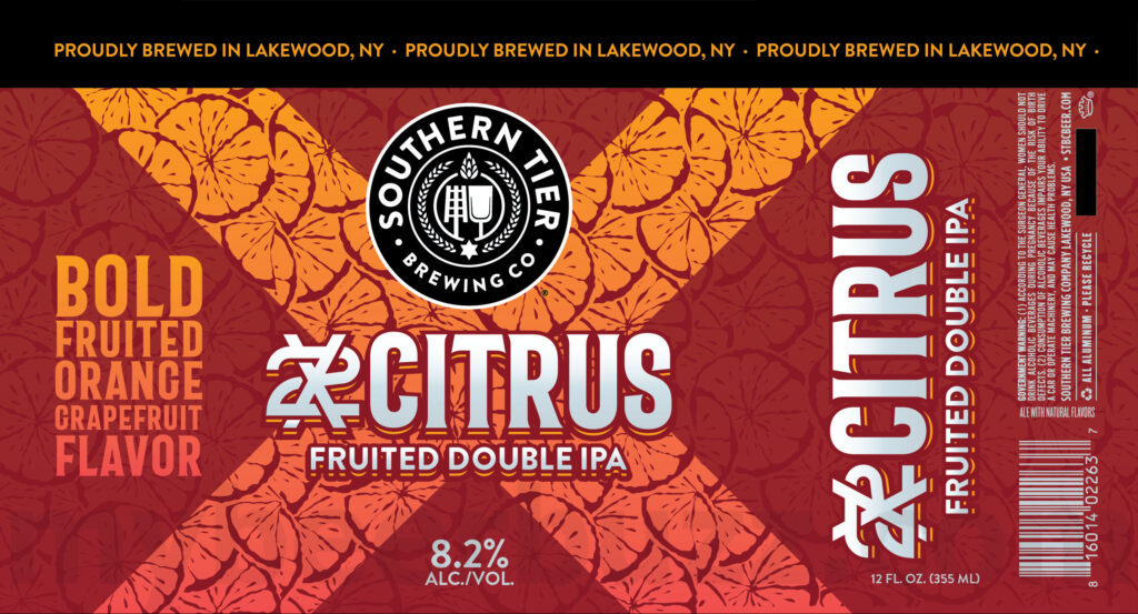 Southern Tier Updating 2X Citrus, 2X Juice Jolt, 2X IPA, 2X Hop’d & Strawberry Shortcake